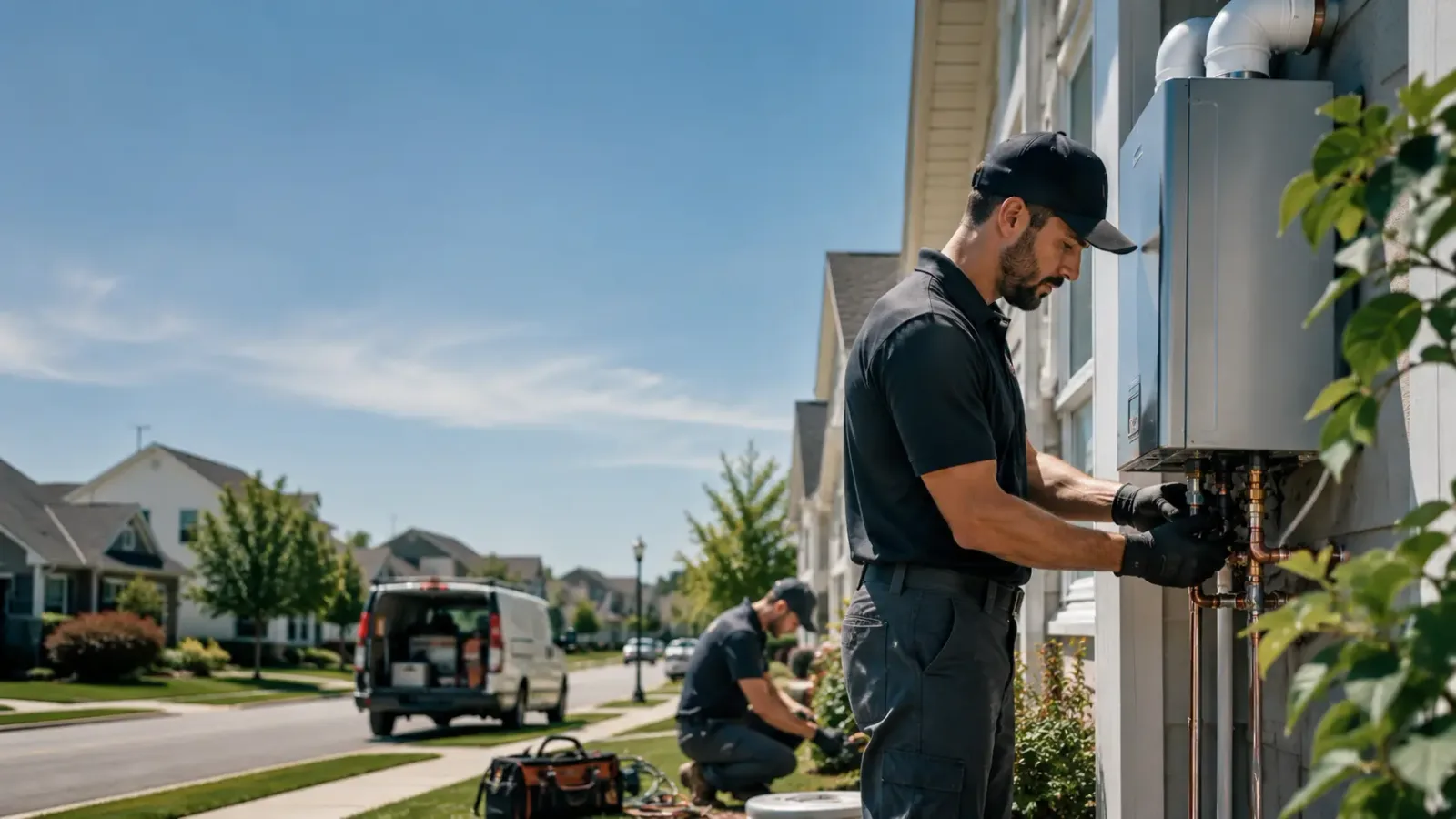 Tankless Water Heater Installation in Aultman, PA